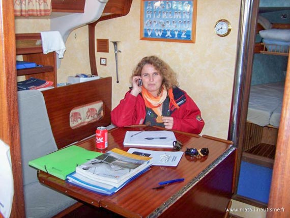 Isabelle le jour de l'achat de FIDJI