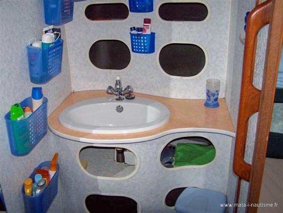 La salle de bain du Gin Fizz