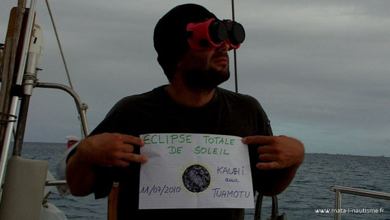 Éclipse totale de soleil Polynésie
