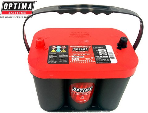 Batterie Spirale Optima Red Top
