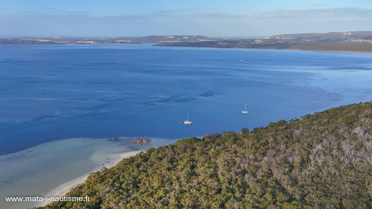 Au mouillage dans Oyster Harbour