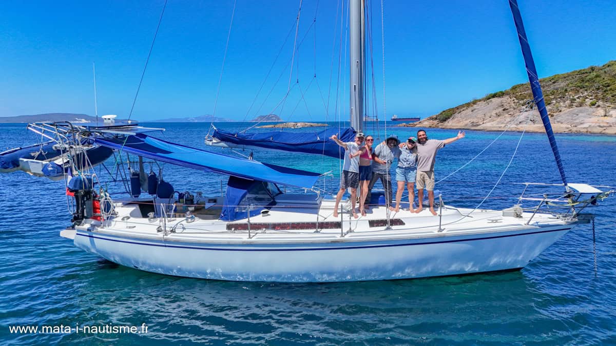 Navigation avec les copains Albany
