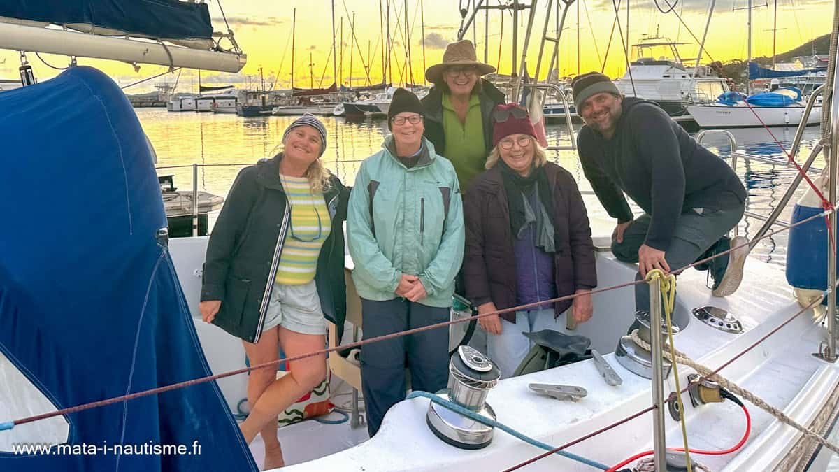 Navigation avec les copains Albany