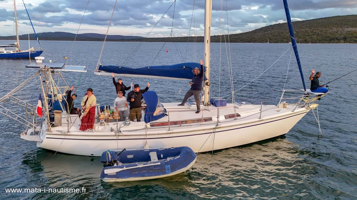 Soirée au mouillage